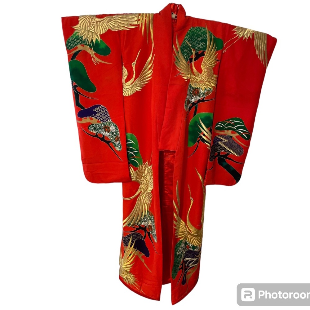 Vintage Traditional Japanese Wedding Kimono